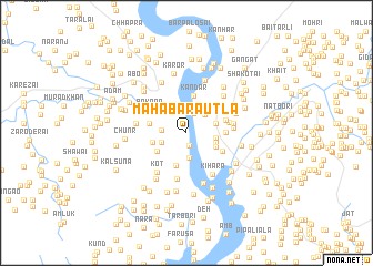 map of Mahābara Utla