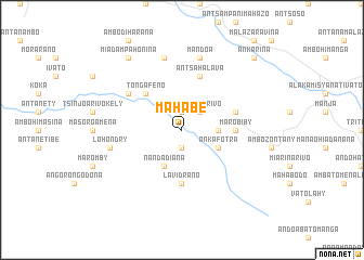 map of Mahabe