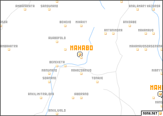 map of Mahabo