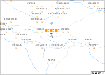 map of Mahabo