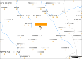 map of Mahabo