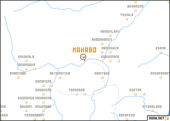 map of Mahabo