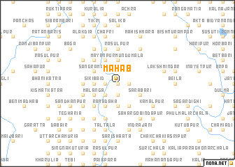 map of Māhab