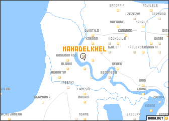 map of Mahad el Khel