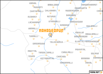 map of Mahadeopur