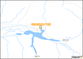 map of Mahādevtār