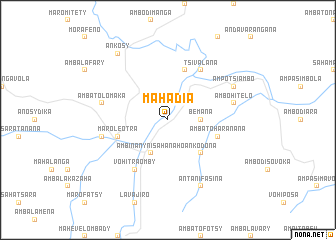 map of Mahadia