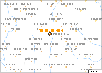 map of Mahadonaka