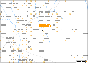 map of Mahadoy