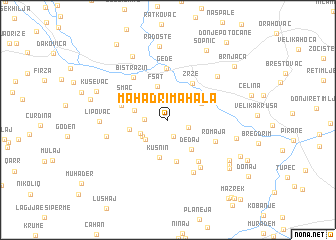 map of Mahadri Mahala