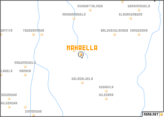map of Mahaella