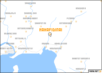 map of Mahafidina I