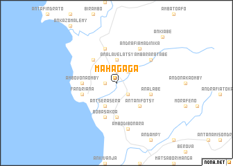 map of Mahagaga