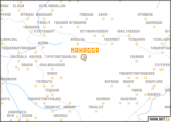 map of Mahagga