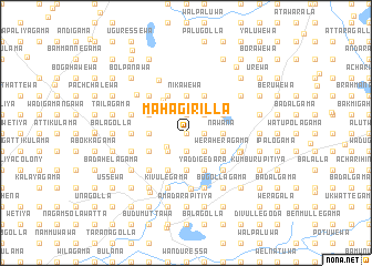 map of Mahagirilla