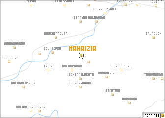 map of Mahaïzia