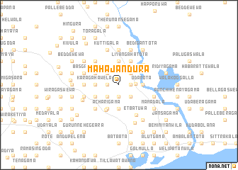 map of Mahajandura