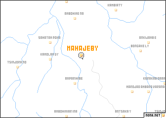 map of Mahajeby