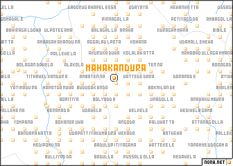 map of Mahakandura