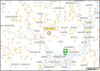 map of Mahak