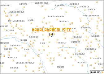 map of Mahala Dragolisice