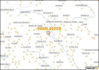 map of Mahala Drma