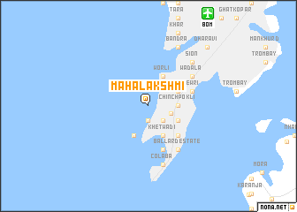 map of Mahalakshmi