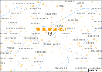 map of Māhalām Gharbi