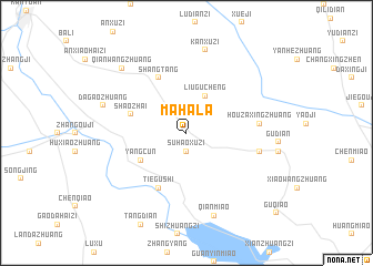 map of Mahala