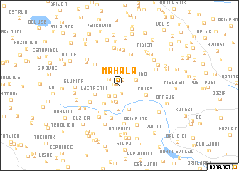 map of Mahala