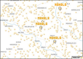 map of Mahala