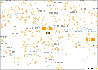 map of Mahala