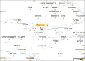 map of Mahala