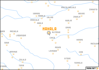 map of Mahala