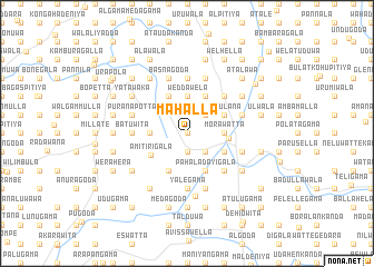 map of Mahalla