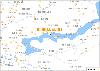 map of Mahallʼ e Vnit