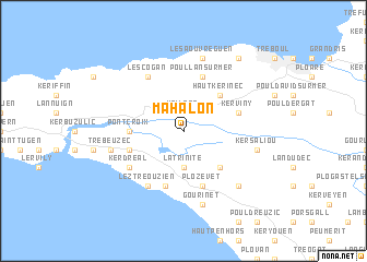 map of Mahalon