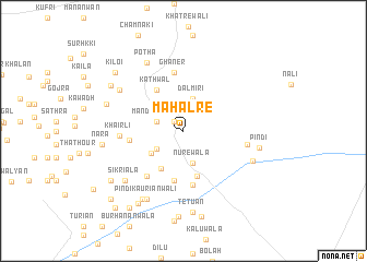 map of Mahālre