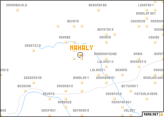 map of Mahaly