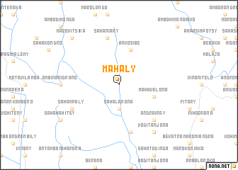 map of Mahaly