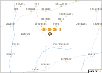 map of Mahamadji