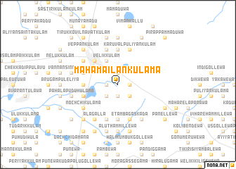 map of Mahamailankulama