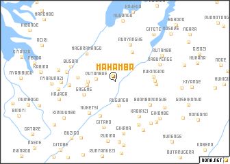 map of Mahamba