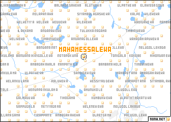 map of Maha Messalewa