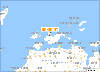 map of Mahanay