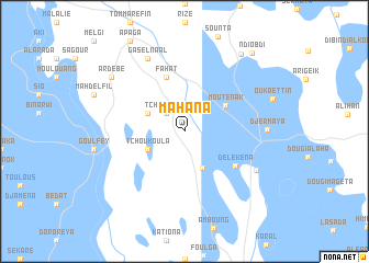 map of Mahana