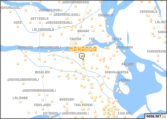 map of Mahanda