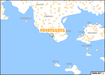 map of Mahang-dong