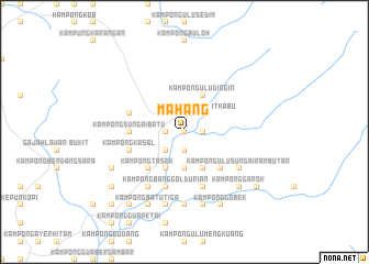 map of Mahang