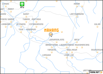 map of Mahang